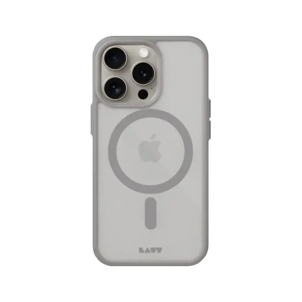 LAUT Huex Protect Apple iPhone 15 Pro MagSafe (grey)