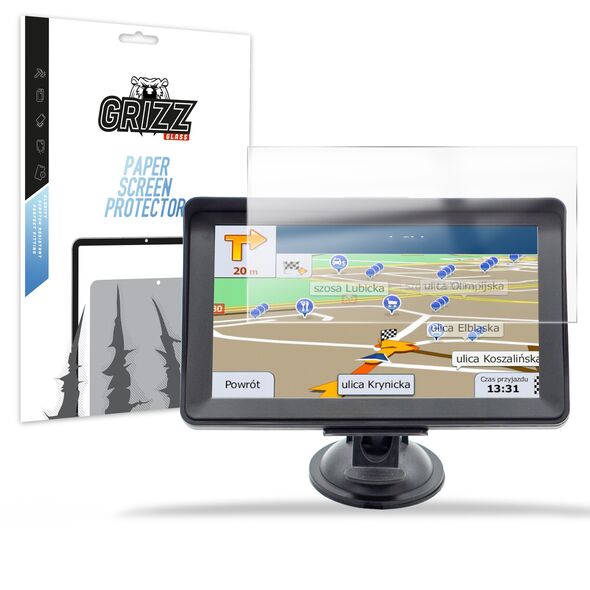 GrizzGlass PaperScreen GPS navigation 9" iGO Primo Gps4Drive 799