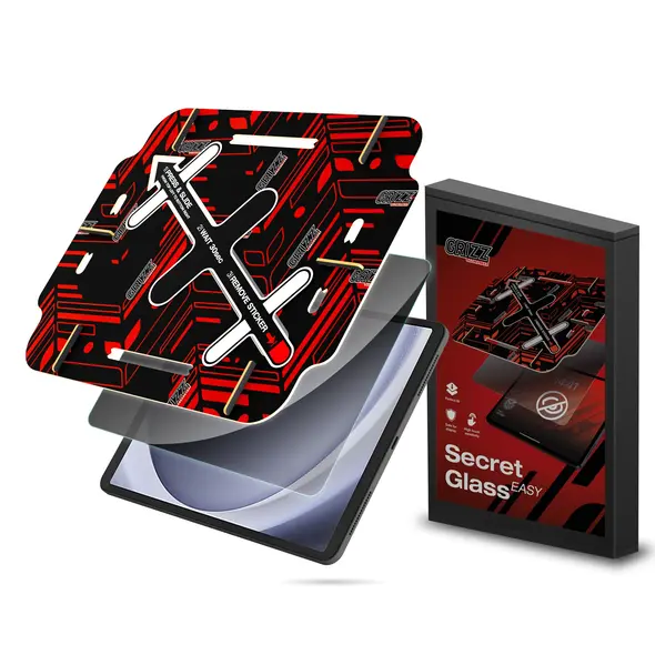 Privatizing glass GrizzGlass SecretGlass Easy for Samsung Galaxy Tab A9