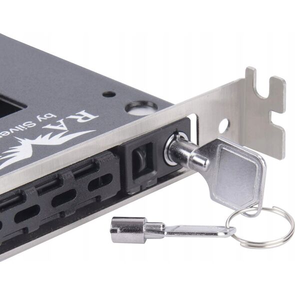 Kieszeń SilverStone SilverStone SST-EXB02 - Internes Festplatten Gehäuse für PCI Slot - 2,5 Zoll