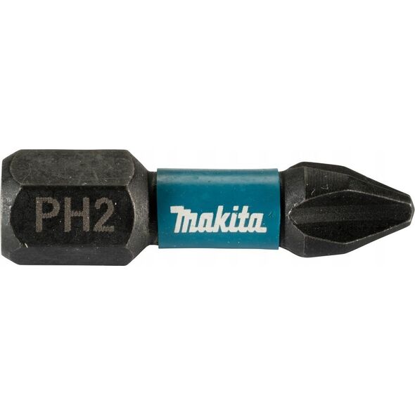 Makita MAKITA KOŃCÓWKA WKRĘTAKOWA PH2-25mm /25szt. IMPACT BLACK