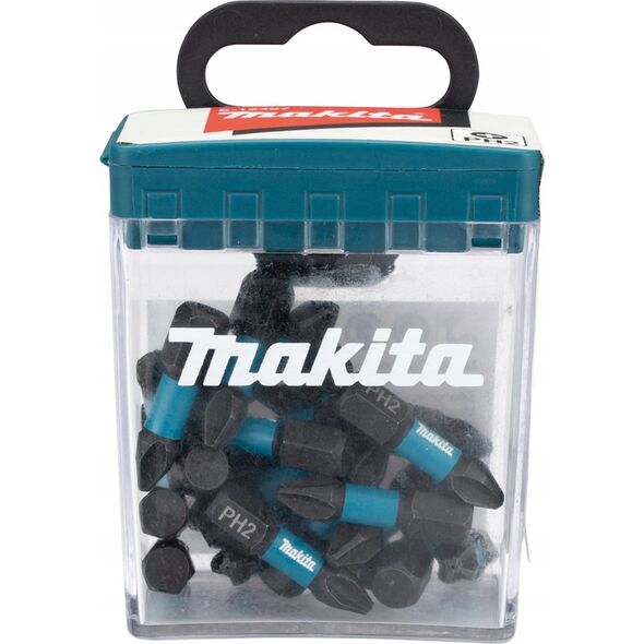 Makita MAKITA KOŃCÓWKA WKRĘTAKOWA PH2-25mm /25szt. IMPACT BLACK