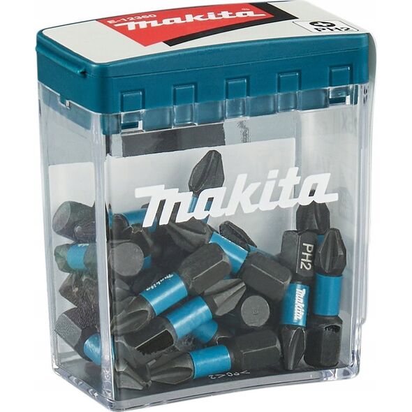 Makita MAKITA KOŃCÓWKA WKRĘTAKOWA PH2-25mm /25szt. IMPACT BLACK