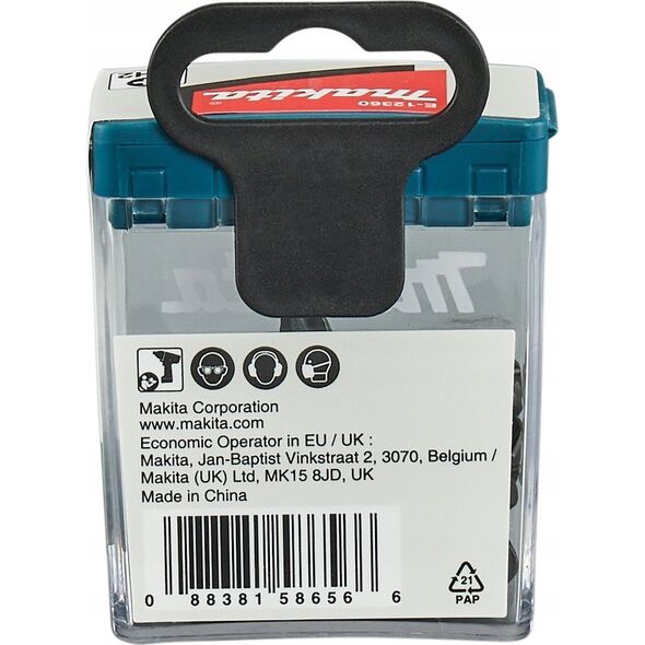 Makita MAKITA KOŃCÓWKA WKRĘTAKOWA PH2-25mm /25szt. IMPACT BLACK