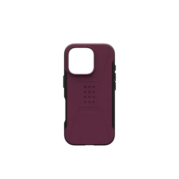 UAG Urban Armor Gear Civilian MagSafe Apple iPhone 16 Pro MagSafe (bordeaux)