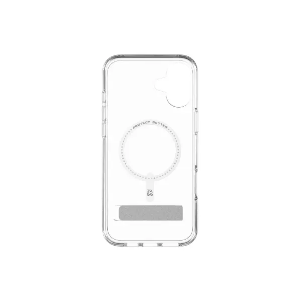 ZAGG Crystal Palace Snap Kickstand Apple iPhone 16 Plus MagSafe (clear)