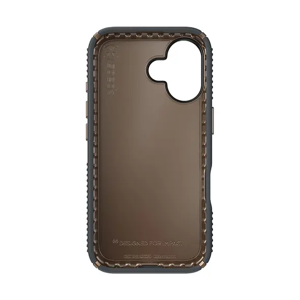 Case Speck Presidio2 Grip Apple iPhone 16 (Charcoal Grey / Cool Bronze / White)