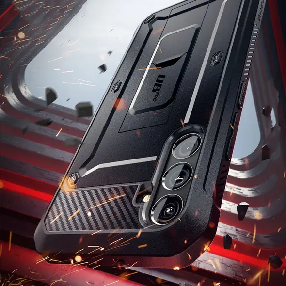 Supcase Unicorn Beetle Pro Samsung Galaxy S24 FE Black