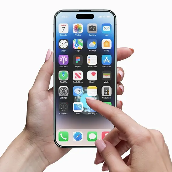 GrizzGlass HybridGlass Easy Apple iPhone 16