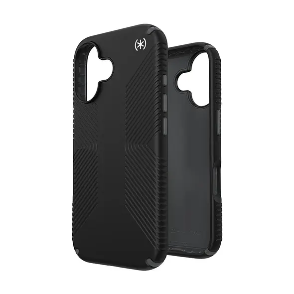 Case Speck Presidio2 Grip Apple iPhone 16 (Black / Slate Grey / White)