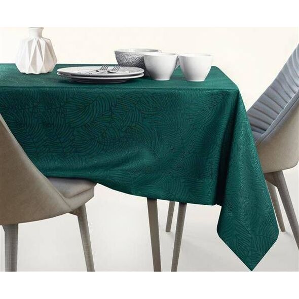 AmeliaHome TCLOTH/AH/GAIA/BRD/BOTTLEGREEN/110X200