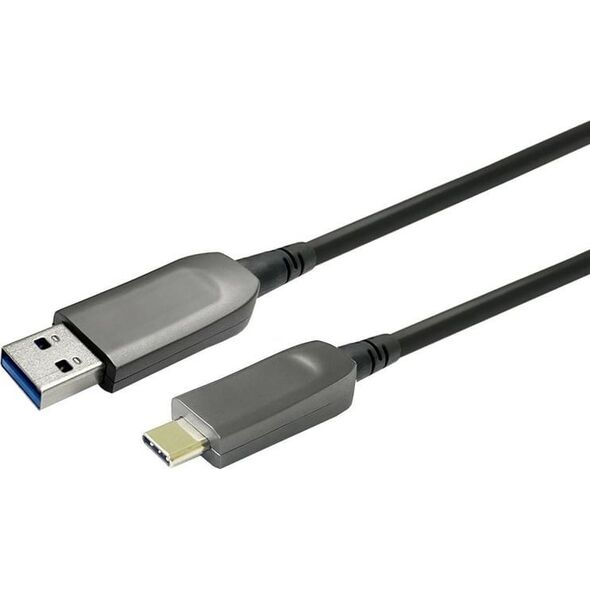 Kabel USB VivoLink USB-C - USB-A 10 m Czarny (PROUSBCAMMOP20)