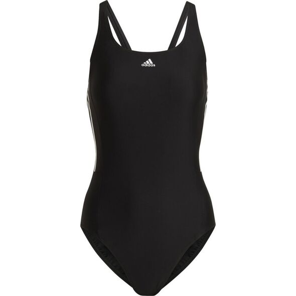 Adidas Kostium kąpielowy damski adidas Mid 3-Stripes czarny HA5993 42