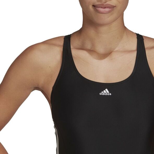 Adidas Kostium kąpielowy damski adidas Mid 3-Stripes czarny HA5993 42