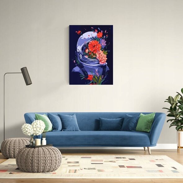 Norimpex Malowanie po numerach - Kosmiczna piękno¶ć 40x50cm