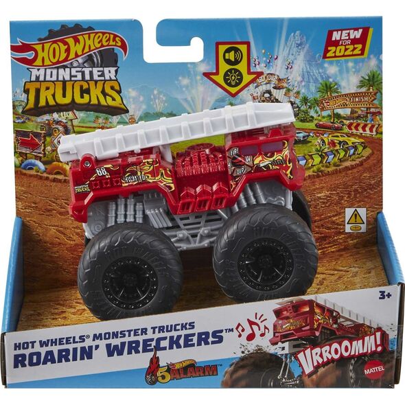 Mattel Hot Wheels Monster Trucks Roarin' Wreckers HDX65