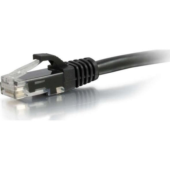 C2G Kabel / 0,5 m Mld/Booted Black CAT5E PVC UTP
