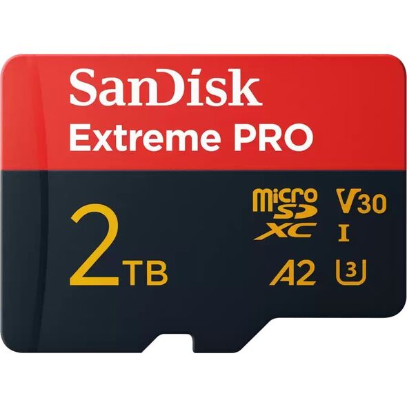 SanDisk Extreme PRO 2 TB MicroSDXC UHS-I Klasa 10