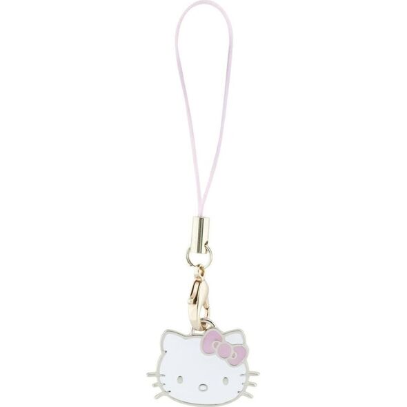 Hello Kitty zawieszka HKCPMKHP Phone      Strap różowy/pink Charm Kitty Head