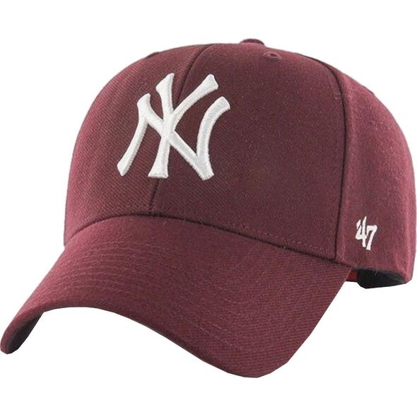 47 Brand 47 Brand New York Yankees MVP Cap B-MVPSP17WBP-KM Bordowe One size