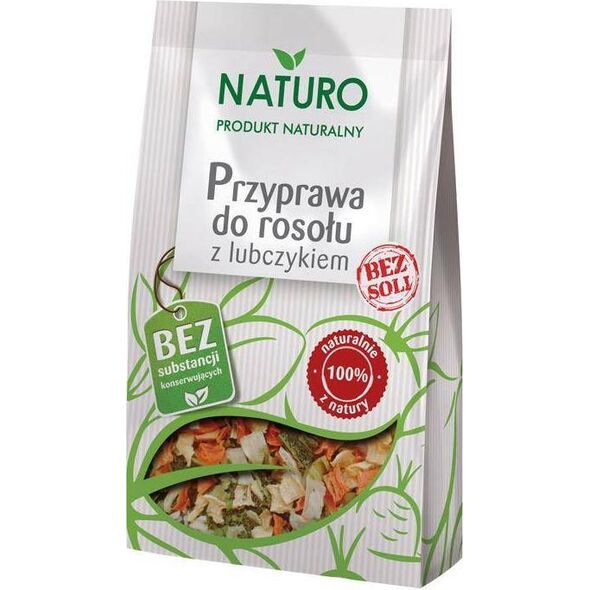polbioeco Przyprawa do rosołu z lubczykiem 50 g