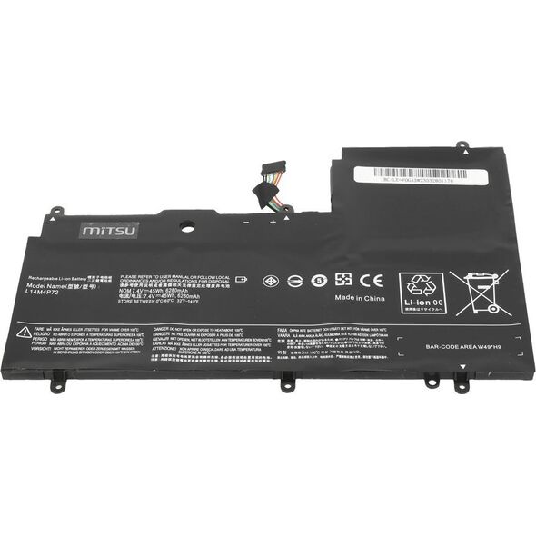 Zasilacz do laptopa Mitsu Bateria L14M4P72 do Lenovo Yoga 700-14ISK 3 1470