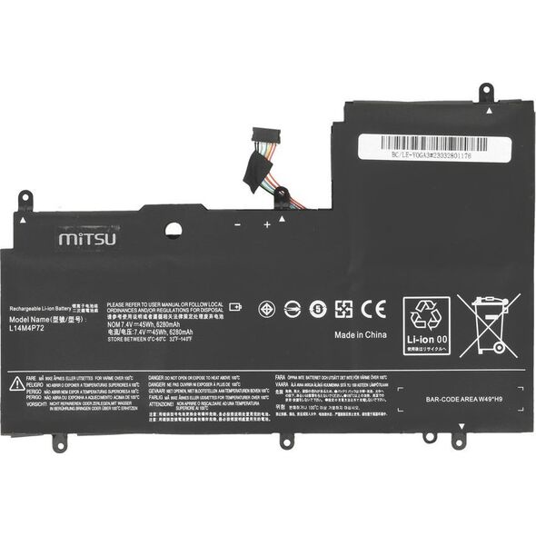 Zasilacz do laptopa Mitsu Bateria L14M4P72 do Lenovo Yoga 700-14ISK 3 1470