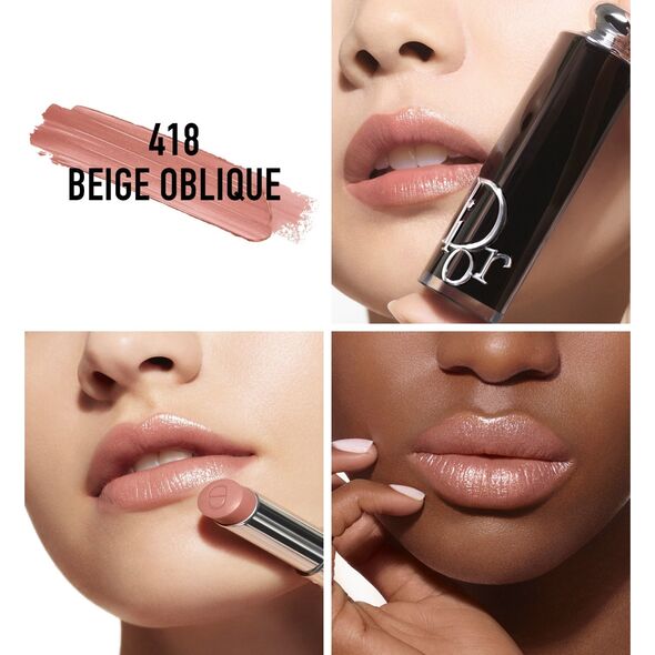 Dior DIOR ADDICT SHINE LIPSTICK 418 BEIGE OBLIQUE 3.2g