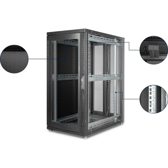 Szafa Digitus Rack Digitus 19 26RU DN-19 SRV-26U-B-G-1