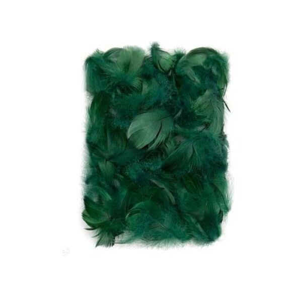 DP Craft PiĂłrka dekoracyjne 5-12 cm Dark Green CEPI-024