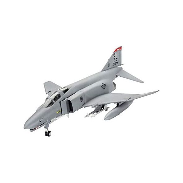 Revell Revell Easy-Click 03651 F-4 Phantom - zestaw modelarski dla początkujących z systemem Easy-Click, wielokolorowy