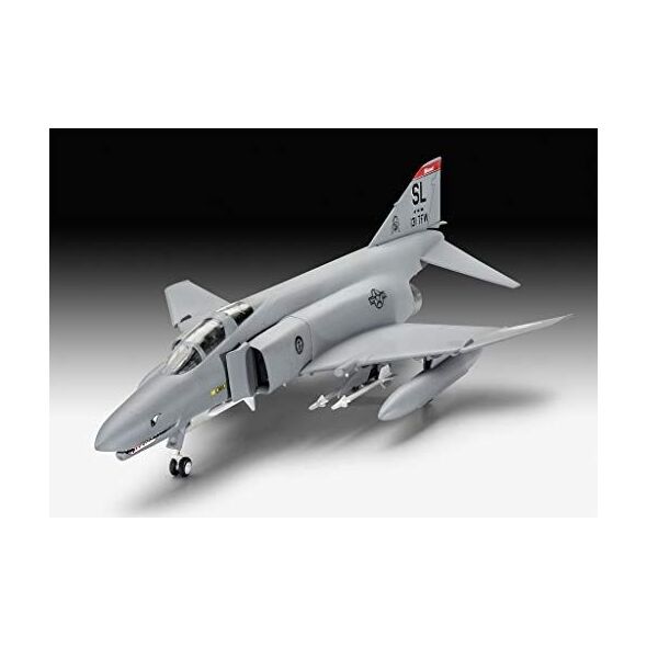 Revell Revell Easy-Click 03651 F-4 Phantom - zestaw modelarski dla początkujących z systemem Easy-Click, wielokolorowy