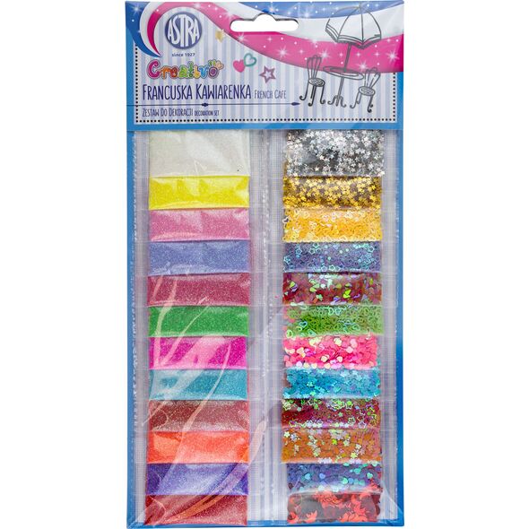 Astra Zestaw do dekoracji Francuska Kawiarenka mix 24x2g