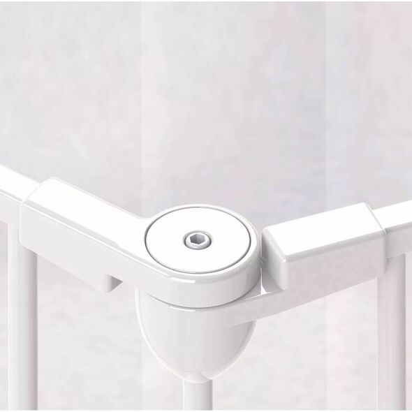 Flamingo Noma 3-częściowa bramka zabezpieczająca Modular, metalowa, biała
