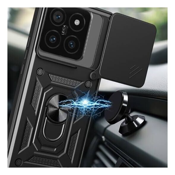 Case XIAOMI 14T Tech-Protect Camshield Pro black 5906302371112