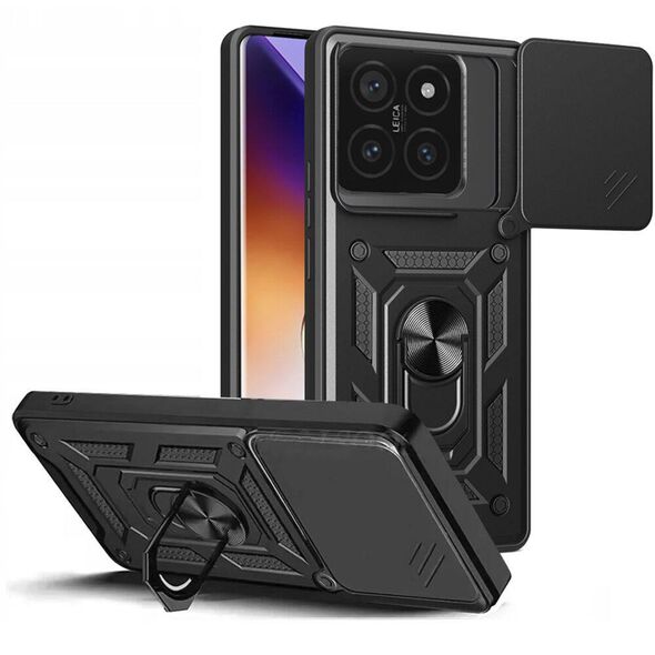 Case XIAOMI 14T Tech-Protect Camshield Pro black 5906302371112