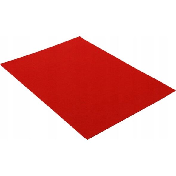 Penword Filc dekoracyjny czerwony 20x30cm 10szt