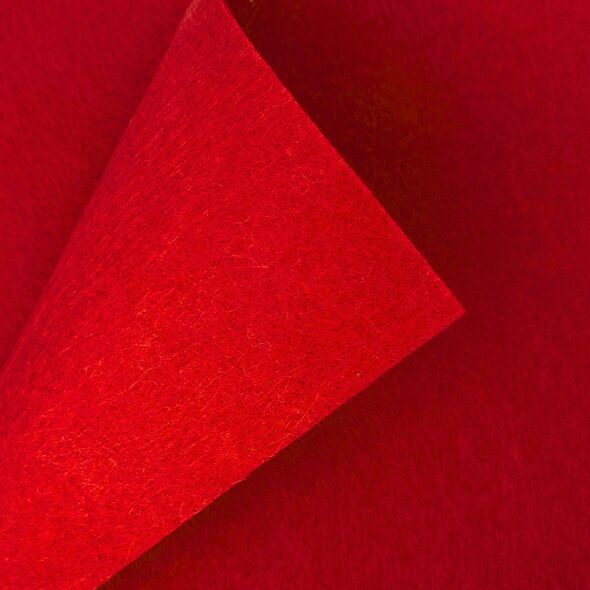 Penword Filc dekoracyjny czerwony 20x30cm 10szt