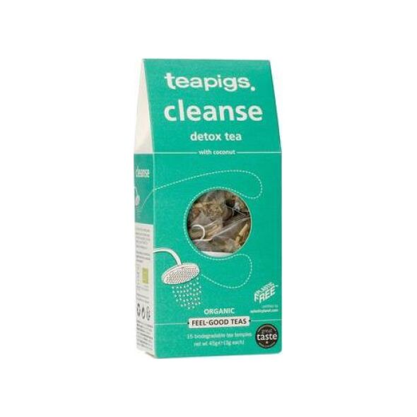 Teapigs HerbataTeapigs Clean N Green Detox Tea 15 saszetek