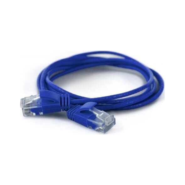 Wantec Wantec wW patch cable CAT6A (about 2,8mm) UTP blue 0,10m (7239)