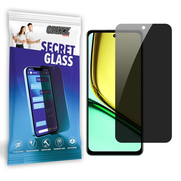 GrizzGlass SecretGlass Realme 12 Lite