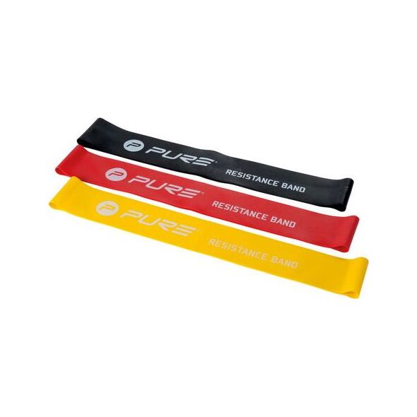 Pure Mini Band P2I200280 różne poziomy oporu w zestawie wielokolorowy 3 szt.