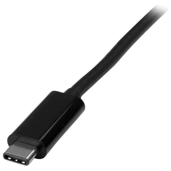 Kabel USB StarTech USB-C - D-Sub (VGA) 1 m Czarny (CDP2VGAMM1MB)