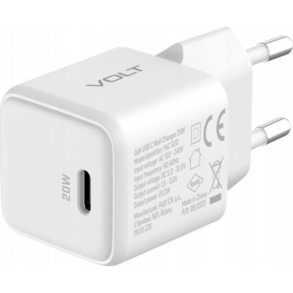 Ładowarka Yenkee Ładowarka sieciowa USB C 20W 3A Power Delivery 3.0 QC 3.0 Biała