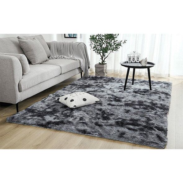 Strado Dywan Ombre Shaggy Strado 120x160 OmbreGrey (Ciemny Szary) uniwersalny