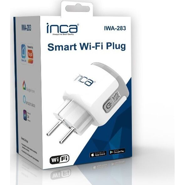 Inca INCA WLAN Smart Steckdose IWA-283, Android & IOS, WEIß retail