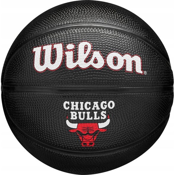 Wilson Wilson Team Tribute Chicago Bulls Mini Ball WZ4017602XB Czarne 3