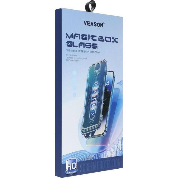 VMAX Szkło Hartowane 6D Pro Veason Easy-Install Glass - do Iphone 15 Pro Max czarny