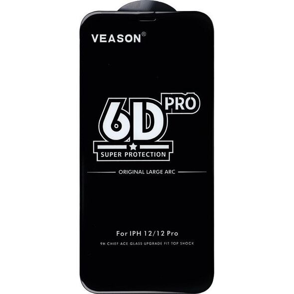 TelForceOne Szkło Hartowane 6D Pro Veason Glass - do Samsung Galaxy A33 5G czarny