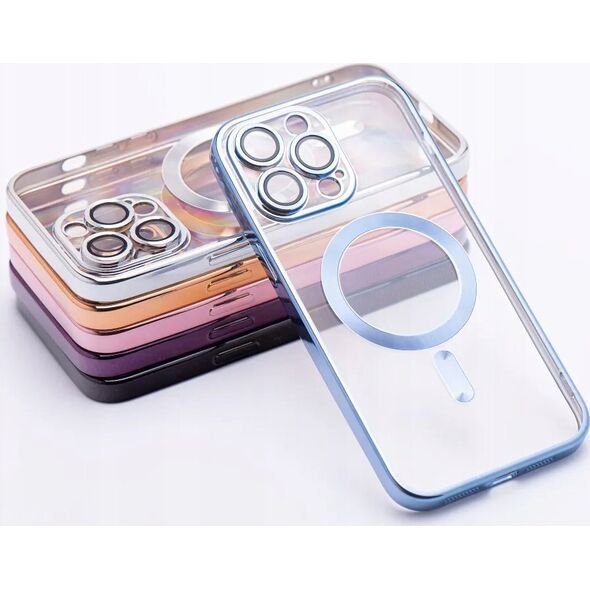OEM Futerał ELECTRO MAG COVER kompatybilny z MagSafe do IPHONE 12 Pro niebieski